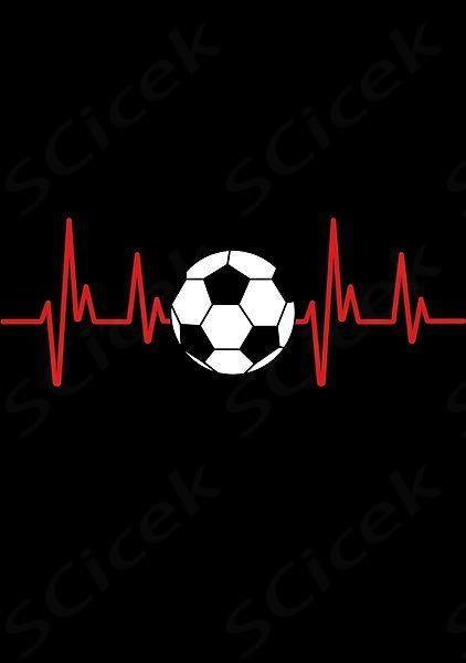 Soccer Heartbeat Football EKG by HappyPeeps _ Redbubble