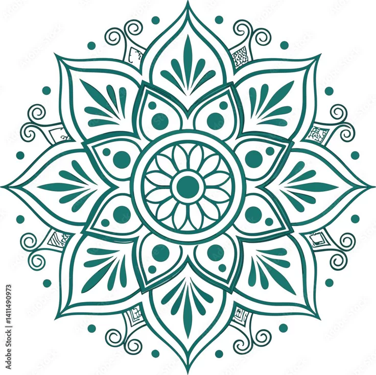seamless pattern with flowers Stock Vector _ Adobe Stock