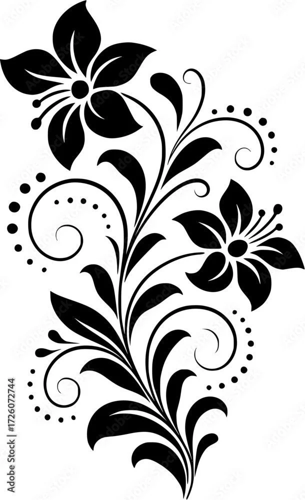 _10 Stunning Black & White Florals You’ll Obsess Over_